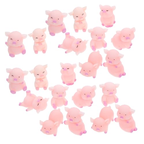 ERINGOGO 24 Stück Kuchenauto -Dekorationen kleine Schweineschmuck Mini-Schwein-Dekoration Zahlen Party Figuren Kind Mini-Plüschtiere, Großpackung Gachapon- Schweinchen Harz Rosa ERINGOGO 24 Stück Kuchenauto -Dekorationen kleine Schweineschmuck Mini-Schwein-Dekoration Zahlen Party Figuren Kind Mini-Plüschtiere, Großpackung Gachapon- Schweinchen Harz Rosa von ERINGOGO