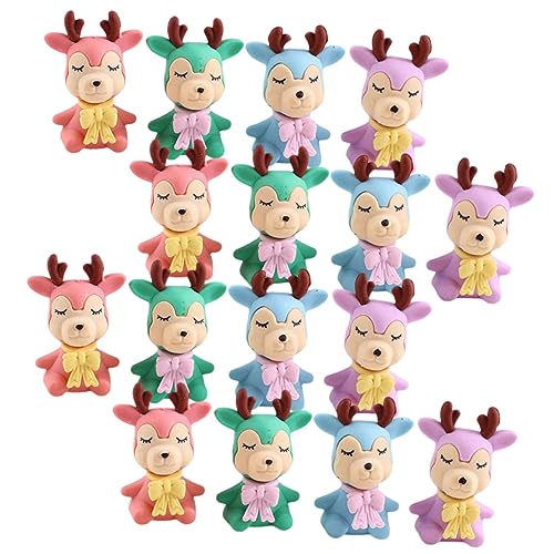 ERINGOGO 24 Stück Teiliges Bunter Abnehmbarer Cartoon Radiergummis für Schüler Multifunktionale Mini Radierer aus Sicherem Gummi Schulbedarf mit Lustigem Design Farblich Zufällige Farbe ERINGOGO 24 Stück Teiliges Bunter Abnehmbarer Cartoon Radiergummis für Schüler Multifunktionale Mini Radierer aus Sicherem Gummi Schulbedarf mit Lustigem Design Farblich Zufällige Farbe von ERINGOGO