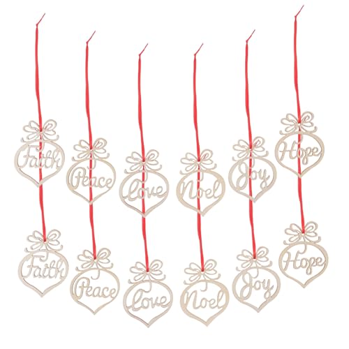 ERINGOGO 24 Stück Teiliges Hölzerne Handbemalte Weihnachtsanhänger aus Holzscheiben Leichte DIY Holzornamente zum Aufhängen Dekorative Holzanhänger für Weihnachtsbaum Fenster Garten und ERINGOGO 24 Stück Teiliges Hölzerne Handbemalte Weihnachtsanhänger aus Holzscheiben Leichte DIY Holzornamente zum Aufhängen Dekorative Holzanhänger für Weihnachtsbaum Fenster Garten und von ERINGOGO