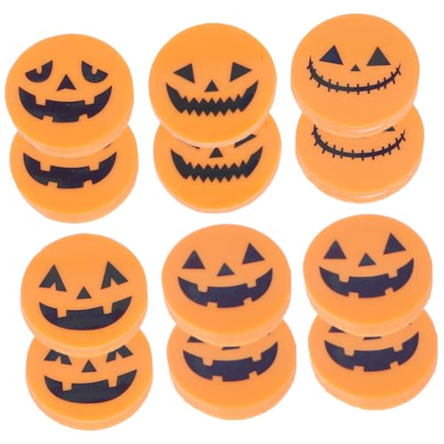 ERINGOGO 24 Stück Teiliges Mini Radiergummi Halloween Kürbismotiv Radiergummis Leichte Schüler Partyfüllung ERINGOGO 24 Stück Teiliges Mini Radiergummi Halloween Kürbismotiv Radiergummis Leichte Schüler Partyfüllung von ERINGOGO