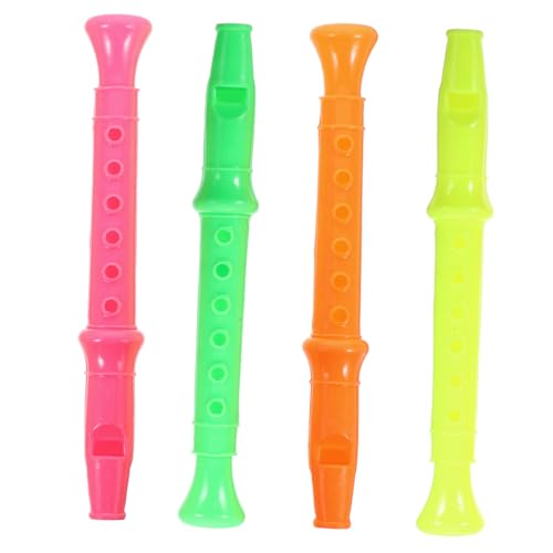 ERINGOGO Pädagogische Pfeifen Für Kinder 24 Stück/paket Pfeifenspielzeug Flötendesign Entwicklung Musikalischer Fähigkeiten Für Kinderpartys Zufällige Farbe von ERINGOGO