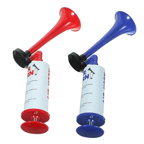 ERINGOGO 2Stücke Handpumpen Lufthupe für Sportveranstaltungen Fanfaren für Fußballfeiern Hupe mit Leichtem Design und Robustem Material ERINGOGO 2Stücke Handpumpen Lufthupe für Sportveranstaltungen Fanfaren für Fußballfeiern Hupe mit Leichtem Design und Robustem Material von ERINGOGO