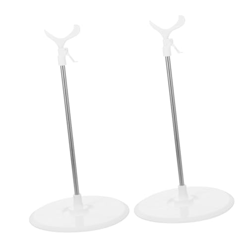 ERINGOGO 2Stücke Höhenverstellbare Puppenstützen Für Actionfiguren Stabiler Puppenständer Für Spielzeugpräsentation Im Kinderzimmer Für Kreative Displays Und Geschenkideen von ERINGOGO