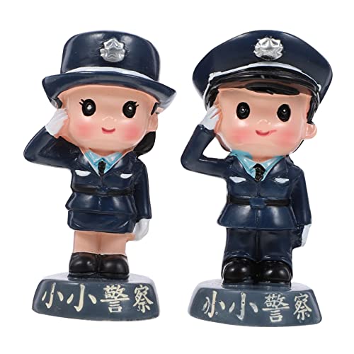 ERINGOGO 2Stücke Polizeifigur Tortendekoration Teiliges für Geburtstagsfeiern Kreative Polizeimodelle für Kinderpartys Kuchenornamente für Besondere Anlässe ERINGOGO 2Stücke Polizeifigur Tortendekoration Teiliges für Geburtstagsfeiern Kreative Polizeimodelle für Kinderpartys Kuchenornamente für Besondere Anlässe von ERINGOGO