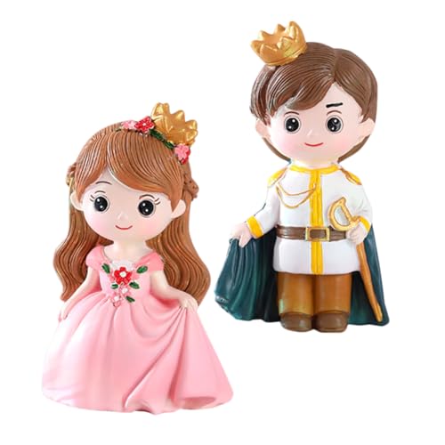 ERINGOGO 2Stücke Prinzessinnen und Prinz Kuchendekorationen für Geburtstagstorte Lebendige Partydeko Hochwertige Figuren für Kuchen und Muffins Tortenstecker für Kindergeburtstag ERINGOGO 2Stücke Prinzessinnen und Prinz Kuchendekorationen für Geburtstagstorte Lebendige Partydeko Hochwertige Figuren für Kuchen und Muffins Tortenstecker für Kindergeburtstag von ERINGOGO