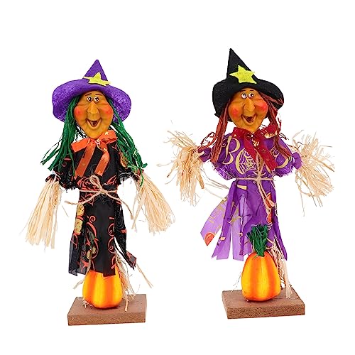 ERINGOGO 2stücke Halloween Dekoration Niedliche Hexenfiguren Aus Für Tisch Und Zuhause Für Gruselige Partys Und Festlichkeiten Farben Zufällig ERINGOGO 2stücke Halloween Dekoration Niedliche Hexenfiguren Aus Für Tisch Und Zuhause Für Gruselige Partys Und Festlichkeiten Farben Zufällig von ERINGOGO