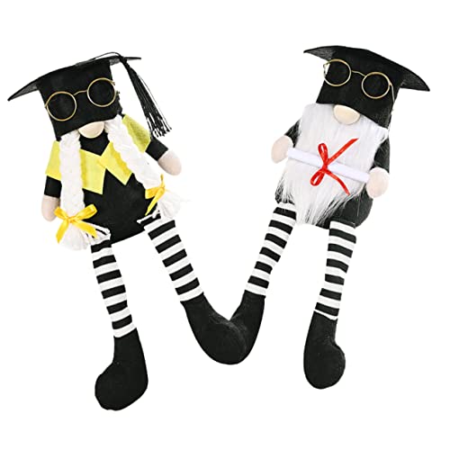 ERINGOGO 2stücke Teiliges GNOME Puppen Mit Abschlussmütze Und Brille Kreative Dekoration Für Abschlussfeiern Süße GNOME Figuren Für Party Und Wohnaccessoires Langlebiges Material ERINGOGO 2stücke Teiliges GNOME Puppen Mit Abschlussmütze Und Brille Kreative Dekoration Für Abschlussfeiern Süße GNOME Figuren Für Party Und Wohnaccessoires Langlebiges Material von ERINGOGO