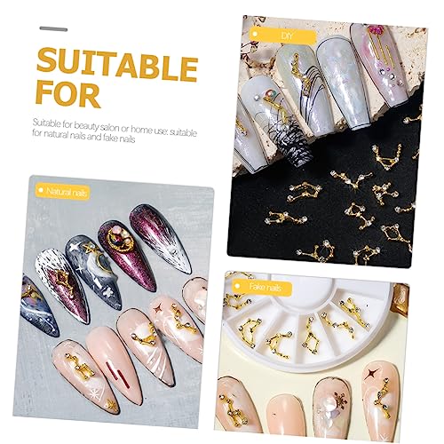 ERINGOGO 3 Boxen Boxen Nagel Charms mit Nagel Schmuck Metalllegierung für DIY Nail Art Selbstklebend ERINGOGO 3 Boxen Boxen Nagel Charms mit Nagel Schmuck Metalllegierung für DIY Nail Art Selbstklebend von ERINGOGO