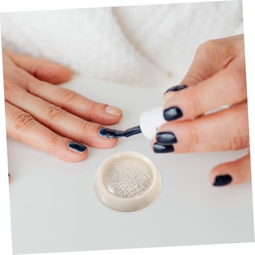 ERINGOGO 3 Kartons Boxen Nail Art Metallkügelchen Mix in Roségold Gold Silber DIY Nagel Schmuck Zubehör Leichte Modische Nail Charms für Kreative Nagelgestaltung und Individuelle von ERINGOGO