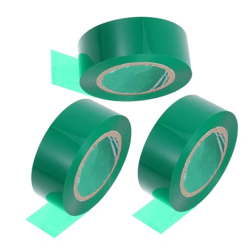 ERINGOGO 3 Rollen Dichtungsband Klebeband Zum Verpacken Paketklebeband Strapazierfähig Beutelverschlussband Klebeband Für Verpackungskartons Strapazierfähiges Versandklebeband Grün Bopp von ERINGOGO