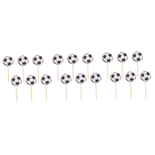ERINGOGO 3 Sätze Fußball-kucheneinsatz Fußball-kuchendekor Dekoration Fußball -cupcake -topper Für Fußballkuchen Topper Party Fußballkuchen -topper Sport-kuchenspießer Papier 60 Stück * 3 ERINGOGO 3 Sätze Fußball-kucheneinsatz Fußball-kuchendekor Dekoration Fußball -cupcake -topper Für Fußballkuchen Topper Party Fußballkuchen -topper Sport-kuchenspießer Papier 60 Stück * 3 von ERINGOGO
