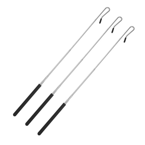 ERINGOGO 3 Stück Puppenhandsteuerstab Armsteuerpuppenstab Verstellbare Puppenstange Puppengriffe Armsteuerstange Puppenarm Bewegungssteuerstange Puppenhandbewegungsstangen Eisen von ERINGOGO