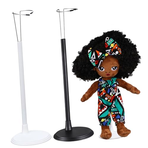ERINGOGO 3 Stück Puppenständer Aktionsfigur Steht Für Puppenpuppe Stehen Groß Puppenspeicherstand Klein Puppenzubehör Unterstützung Kleid Puppenorganisator Anzeige Gestell Puppeninhaber PVC von ERINGOGO