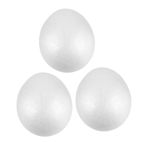 ERINGOGO 3stücke Große Schaumstoff-eier Für Ostern Blanko Deko-eier Bemalen Und Basteln Für Tischdekoration Und Projekte ERINGOGO 3stücke Große Schaumstoff-eier Für Ostern Blanko Deko-eier Bemalen Und Basteln Für Tischdekoration Und Projekte von ERINGOGO