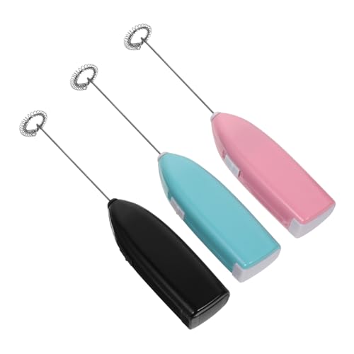 ERINGOGO 3 Stück Teiliges Epoxidharz Rührset Handmixer mit Farbigen DIY Resin Rührstäben ohne Batterie für Präzises Mischen von Epoxy Resin Tumbler und Bastelarbeiten von ERINGOGO