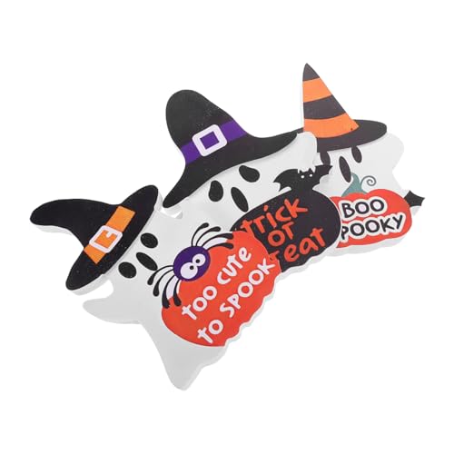 ERINGOGO 3 Stück Teiliges Halloween Geisterdekor für Tischdekoration Kreative Weiße Geisterfiguren Halloween Innendekoration für Partys und Feste Langlebig und Pflegeleicht ERINGOGO 3 Stück Teiliges Halloween Geisterdekor für Tischdekoration Kreative Weiße Geisterfiguren Halloween Innendekoration für Partys und Feste Langlebig und Pflegeleicht von ERINGOGO