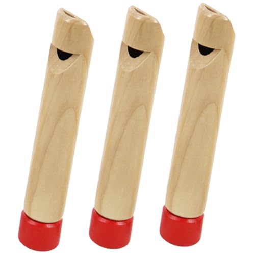 ERINGOGO 3 Stück Teiliges Holzpfeifen Leichtes Lernspielzeug Fördert Hörentwicklung Kindgerechte Praktisches Musikflöten-Instrument für Anfänger und Musikspaß ERINGOGO 3 Stück Teiliges Holzpfeifen Leichtes Lernspielzeug Fördert Hörentwicklung Kindgerechte Praktisches Musikflöten-Instrument für Anfänger und Musikspaß von ERINGOGO