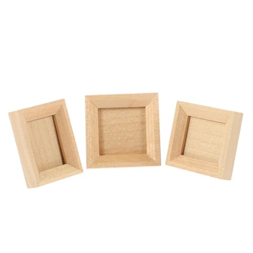 ERINGOGO 3 Teiliger Puppenhaus Fotorahmen Aus Holz Miniatur Kleine Puppen Winziger Bilderrahmen Puppenhaus Fotorahmen Mikro Fotorahmen Mini Fotorahmen Dekorativer Fotorahmen Foto ERINGOGO 3 Teiliger Puppenhaus Fotorahmen Aus Holz Miniatur Kleine Puppen Winziger Bilderrahmen Puppenhaus Fotorahmen Mikro Fotorahmen Mini Fotorahmen Dekorativer Fotorahmen Foto von ERINGOGO