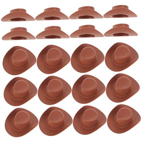 ERINGOGO 30 Stück Mini-cowboyhut Partyhut Hut Glitzernd Cowboyhüte Cowboy-Hut Hut Für Kleine Puppe Disco-spiegelhut Cowgirl-Hut Strohhut Hut Frauen Kuhmädchenhut Mini-Zylinder Plastik Brown ERINGOGO 30 Stück Mini-cowboyhut Partyhut Hut Glitzernd Cowboyhüte Cowboy-Hut Hut Für Kleine Puppe Disco-spiegelhut Cowgirl-Hut Strohhut Hut Frauen Kuhmädchenhut Mini-Zylinder Plastik Brown von ERINGOGO