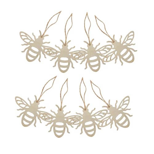 ERINGOGO 30 Stück Teiliges Holz Bienen Dekoanhänger Naturbelassene Filigrane Holzfiguren für DIY Heimdekoration Bastelbedarf und Partyzubehör Vielseitig Detailreich Kinderfreundlich ERINGOGO 30 Stück Teiliges Holz Bienen Dekoanhänger Naturbelassene Filigrane Holzfiguren für DIY Heimdekoration Bastelbedarf und Partyzubehör Vielseitig Detailreich Kinderfreundlich von ERINGOGO