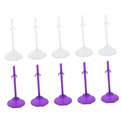 ERINGOGO 30 Stück Teiliges Puppenständer aus Robustem Kunststoff Transparent und Praktische Halter mit Clip zur Sicheren Puppenfixierung zur Kreativen und Figurenpräsentation im ERINGOGO 30 Stück Teiliges Puppenständer aus Robustem Kunststoff Transparent und Praktische Halter mit Clip zur Sicheren Puppenfixierung zur Kreativen und Figurenpräsentation im von ERINGOGO