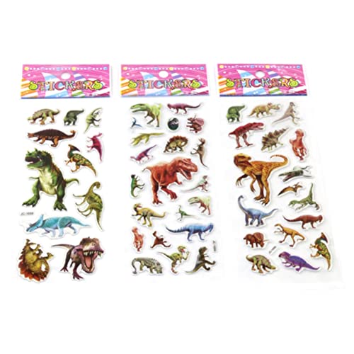 ERINGOGO 30blätter Cartoon Dinosaurier Aufkleber Niedliche Dino Bubble Sticker Für Kinderzimmer Dekoration Kreativ Und Sicher Zufälliger Stil ERINGOGO 30blätter Cartoon Dinosaurier Aufkleber Niedliche Dino Bubble Sticker Für Kinderzimmer Dekoration Kreativ Und Sicher Zufälliger Stil von ERINGOGO