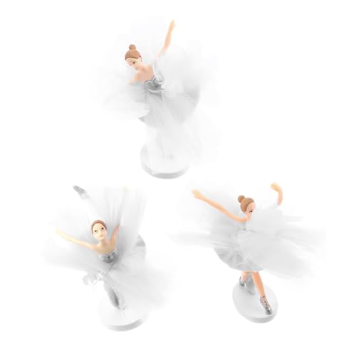 ERINGOGO 3Sätze Ballerina Cupcake Topper Weiße Tüll Dekoration Für Mädchen Geburtstagsfeiern Tortendekoration Für Ballerina Mottopartys Partygunst ERINGOGO 3Sätze Ballerina Cupcake Topper Weiße Tüll Dekoration Für Mädchen Geburtstagsfeiern Tortendekoration Für Ballerina Mottopartys Partygunst von ERINGOGO