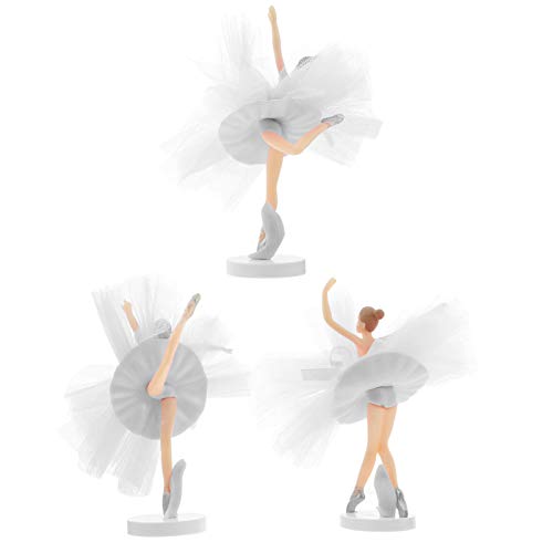 ERINGOGO 3Sätze Ballerina Kuchendekoration Weiße Ballerina Figuren Aus Tüll Für Kreative Party Torten Elegante Cupcake Topper Für Geburtstagsfeiern Und Anlässe ERINGOGO 3Sätze Ballerina Kuchendekoration Weiße Ballerina Figuren Aus Tüll Für Kreative Party Torten Elegante Cupcake Topper Für Geburtstagsfeiern Und Anlässe von ERINGOGO