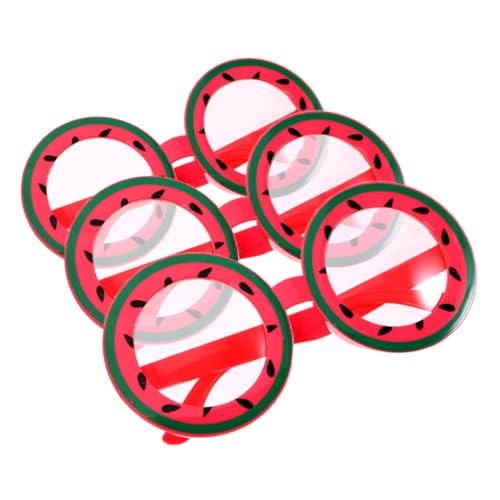 ERINGOGO 3st Kinderbrille Wassermelonen-geburtstagsparty-zubehör Strandparty-brille Partybrille Mit Hawaiianischem Tropische Accessoires Wassermelonen-partyzubehör Plastik ERINGOGO 3st Kinderbrille Wassermelonen-geburtstagsparty-zubehör Strandparty-brille Partybrille Mit Hawaiianischem Tropische Accessoires Wassermelonen-partyzubehör Plastik von ERINGOGO