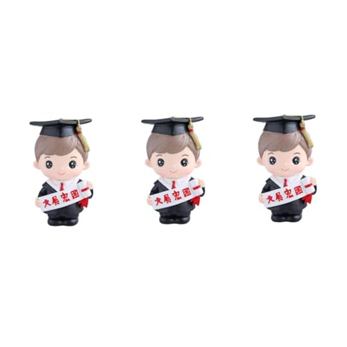 ERINGOGO 3st Kucheneinsatz Für Männlichen Arzt Abschluss-kuchenaufsatz Kuchendekoration Abschlusstorte Stolz Tortenaufsatz Zum Vatertag Kuchen Topper Cupcake-ornament Kuchen Verzieren Black ERINGOGO 3st Kucheneinsatz Für Männlichen Arzt Abschluss-kuchenaufsatz Kuchendekoration Abschlusstorte Stolz Tortenaufsatz Zum Vatertag Kuchen Topper Cupcake-ornament Kuchen Verzieren Black von ERINGOGO