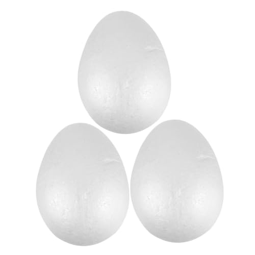 ERINGOGO 3 Stücke Dekorative Simulierte Eier Ostern Dekorationen Blank Gefälschte Eier Für Home Farmhouse Party Requisiten Kreative Ostern Party Dekorationen ERINGOGO 3 Stücke Dekorative Simulierte Eier Ostern Dekorationen Blank Gefälschte Eier Für Home Farmhouse Party Requisiten Kreative Ostern Party Dekorationen von ERINGOGO
