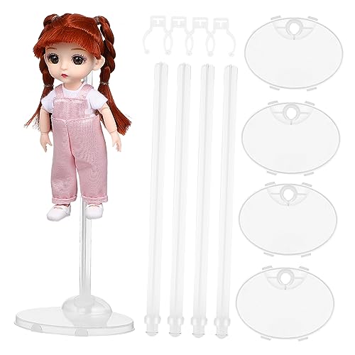 ERINGOGO 4 Stück Halterung Puppenständer für Actionfiguren Dollenausstellungsständer transparenter Puppenständer Actionfigurenständer Zeigen Anzeige Puppenhalter Steht Puppenregal Plastik ERINGOGO 4 Stück Halterung Puppenständer für Actionfiguren Dollenausstellungsständer transparenter Puppenständer Actionfigurenständer Zeigen Anzeige Puppenhalter Steht Puppenregal Plastik von ERINGOGO