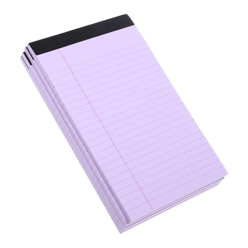 ERINGOGO 4 Stück Notizblock Teiliges Liniertes Notizheft Abreißbar für Büro Schule und Zuhause Praktische Notizen Tagebuch und To Do Listen ERINGOGO 4 Stück Notizblock Teiliges Liniertes Notizheft Abreißbar für Büro Schule und Zuhause Praktische Notizen Tagebuch und To Do Listen von ERINGOGO