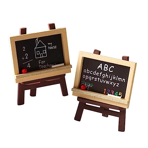 ERINGOGO Mehrzweck-Miniatur-staffelei-Dekorationen 4 Stück Miniatur-Dekorationen Für Jungen Und Mädchen Erwachsene von ERINGOGO