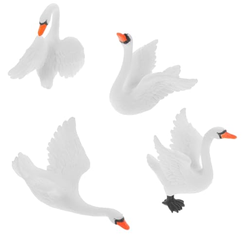 ERINGOGO 4 Stück Puppenhauspuppe Schwan Gartentierfigur Figuren Miniatur Schwäne Hof Zubehör Entzückende Tierstatue Süße Tierfigur Hoftierstatue Kompakte Tierfigur Hoftierdekor Weiß Harz ERINGOGO 4 Stück Puppenhauspuppe Schwan Gartentierfigur Figuren Miniatur Schwäne Hof Zubehör Entzückende Tierstatue Süße Tierfigur Hoftierstatue Kompakte Tierfigur Hoftierdekor Weiß Harz von ERINGOGO