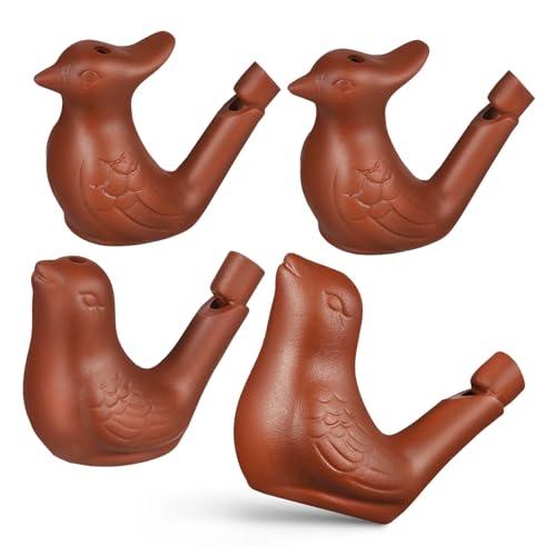 ERINGOGO 4 Stück Sand-Wasservogelpfeife vogel pfeife albern Pflanzenbieger Bonsai-Zieher Schaumstoff-Vogelstatuen Neuheitswasser Töpferpfeife Vogelrufpfeife Wasser Zisha-Keramik Coffee ERINGOGO 4 Stück Sand-Wasservogelpfeife vogel pfeife albern Pflanzenbieger Bonsai-Zieher Schaumstoff-Vogelstatuen Neuheitswasser Töpferpfeife Vogelrufpfeife Wasser Zisha-Keramik Coffee von ERINGOGO