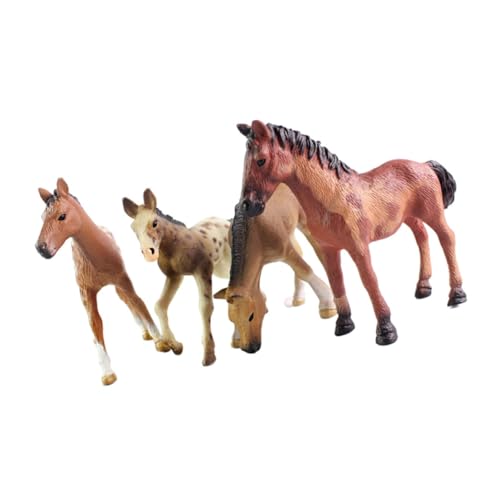 ERINGOGO 4 Stück Simulationspferd Pferde Figuren hühner Party-deko Party deko Kinderspielzeug Pferdedekor für den Haushalt Pferdedekor im Autoinnenraum Plastik Brown ERINGOGO 4 Stück Simulationspferd Pferde Figuren hühner Party-deko Party deko Kinderspielzeug Pferdedekor für den Haushalt Pferdedekor im Autoinnenraum Plastik Brown von ERINGOGO