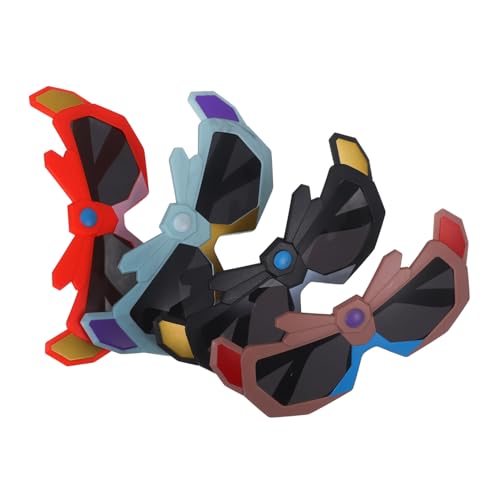 ERINGOGO 4 Stück Sonnenbrillen Für Dekorative Kreative Brille Coole Party Süße Brille Cartoon- Stk von ERINGOGO