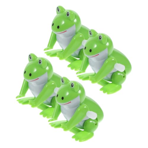 ERINGOGO 4 Stück Teiliges Aufziehbare Froschspielzeuge Springende Tierfiguren für Sicheres Wind up Mitgebsel Geburtstagsdeko und Halloween Party ERINGOGO 4 Stück Teiliges Aufziehbare Froschspielzeuge Springende Tierfiguren für Sicheres Wind up Mitgebsel Geburtstagsdeko und Halloween Party von ERINGOGO