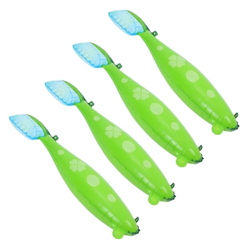 ERINGOGO 4 Stück Teiliges Große Zahnbürsten Luftballons Grün Übergroße Party deko Kinderfreundlich Lehrreich Langlebig Einzigartig für Gesundheitspartys und Fasching ERINGOGO 4 Stück Teiliges Große Zahnbürsten Luftballons Grün Übergroße Party deko Kinderfreundlich Lehrreich Langlebig Einzigartig für Gesundheitspartys und Fasching von ERINGOGO