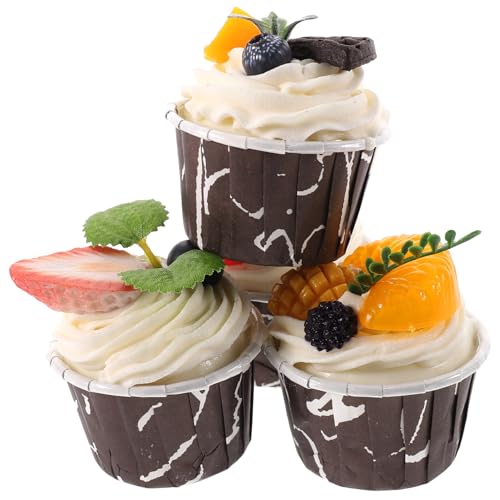 ERINGOGO 4 Stück Teiliges Realistischer Künstlicher Cupcake Dekorationen Langlebige Wiederverwendbare Food Modelle als Foto Requisiten und Party Ornamente Täuschend Echte Dessert Attrappen ERINGOGO 4 Stück Teiliges Realistischer Künstlicher Cupcake Dekorationen Langlebige Wiederverwendbare Food Modelle als Foto Requisiten und Party Ornamente Täuschend Echte Dessert Attrappen von ERINGOGO