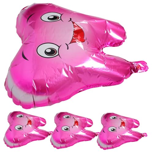 ERINGOGO 4 Stück Teiliges Shower Folienballons Cartoon Babyzähne Design Aluminiumfolie Stabile Party Dekoration Einfach Aufblasbar Sichere Langlebige Party Luftballons ERINGOGO 4 Stück Teiliges Shower Folienballons Cartoon Babyzähne Design Aluminiumfolie Stabile Party Dekoration Einfach Aufblasbar Sichere Langlebige Party Luftballons von ERINGOGO