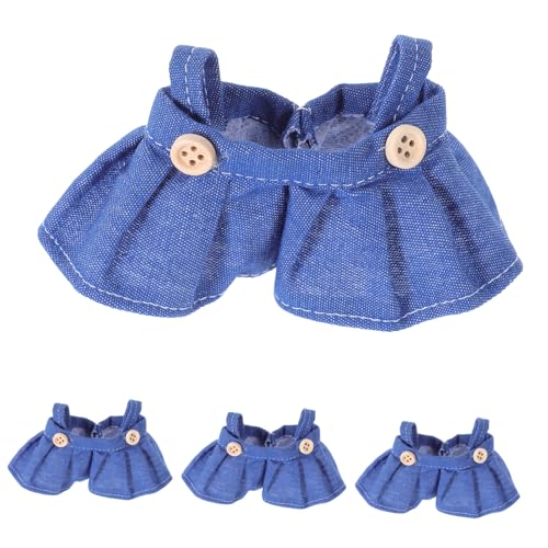 ERINGOGO 4 Stück Teiliges Weiche Plüschpuppen-Kleidung Puppe Overalls Rock Kleid Outfits aus Strapazierfähigem Stoff Modisch Vielseitig für Sammler und Cosplay ERINGOGO 4 Stück Teiliges Weiche Plüschpuppen-Kleidung Puppe Overalls Rock Kleid Outfits aus Strapazierfähigem Stoff Modisch Vielseitig für Sammler und Cosplay von ERINGOGO