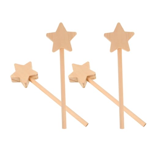 ERINGOGO 4 Stück Unlackierte Stäbe Teiliges Diy Zauberstäbe für Malspielzeug für Kreative Rollenspiele Unvollendete Holzstäbe zum Bemalen Bastelset für Partys und Aufführungen ERINGOGO 4 Stück Unlackierte Stäbe Teiliges Diy Zauberstäbe für Malspielzeug für Kreative Rollenspiele Unvollendete Holzstäbe zum Bemalen Bastelset für Partys und Aufführungen von ERINGOGO