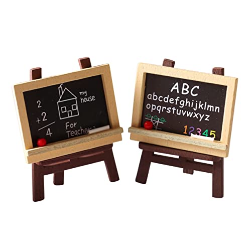 ERINGOGO 4 Teilige Puppenhaus Staffelei Miniatur Puppenhaus Zubehör Mini Kreidetafeln Tafel Für Kinderspielzeug Mini Zubehör Kinderstaffelei Mikro Mini Miniatur Dekorationen ERINGOGO 4 Teilige Puppenhaus Staffelei Miniatur Puppenhaus Zubehör Mini Kreidetafeln Tafel Für Kinderspielzeug Mini Zubehör Kinderstaffelei Mikro Mini Miniatur Dekorationen von ERINGOGO