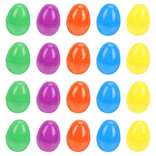 ERINGOGO 40stücke -eier Aus Kunststoff Bunte Nachfüll-eier Für Kinderpartys Kreative Deko Für Ostern Spielzeug Für Überraschungen Und ERINGOGO 40stücke -eier Aus Kunststoff Bunte Nachfüll-eier Für Kinderpartys Kreative Deko Für Ostern Spielzeug Für Überraschungen Und von ERINGOGO