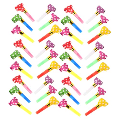 ERINGOGO 40Stücke Teiliges Bunte Blowouts für Kindergeburtstage Fröhliche Partybläser und Geräuschmacher für Festliche Anlässe für Geburtstagsfeiern und Partys ERINGOGO 40Stücke Teiliges Bunte Blowouts für Kindergeburtstage Fröhliche Partybläser und Geräuschmacher für Festliche Anlässe für Geburtstagsfeiern und Partys von ERINGOGO