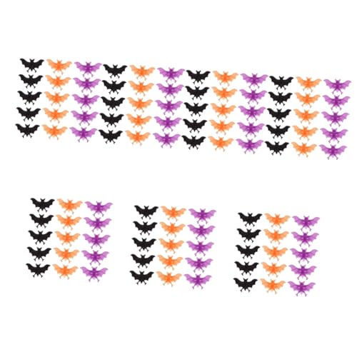 ERINGOGO 420 Stück Fledermaus Ring Partytüten Für Halloween Kunststoff Für Kinder von ERINGOGO