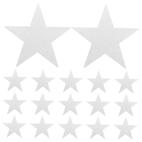 ERINGOGO 48 Stück Teiliges Doppelseitiges Glitzer Papiersterne Sternförmige Ausschnitte für Kreative Diy Dekoration Handschriftliche Gestaltung Klassenzimmer Pinnwände und Party Accessoires ERINGOGO 48 Stück Teiliges Doppelseitiges Glitzer Papiersterne Sternförmige Ausschnitte für Kreative Diy Dekoration Handschriftliche Gestaltung Klassenzimmer Pinnwände und Party Accessoires von ERINGOGO