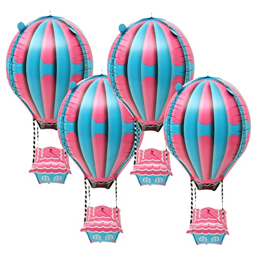 ERINGOGO 4Stücke Heißluftballon Folienballons für Kindergeburtstag Partydekoration für Babypartys Hochzeiten und Festlichkeiten und Foto Requisiten ERINGOGO 4Stücke Heißluftballon Folienballons für Kindergeburtstag Partydekoration für Babypartys Hochzeiten und Festlichkeiten und Foto Requisiten von ERINGOGO